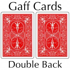 Bicycle Cards - Double Back, Red-Red
